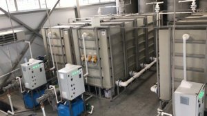 Запущена новая линия по очистке стоков утилизационного завода по производству мясо-кос