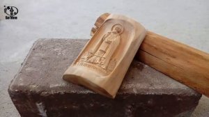 Описание пород дерева  Икона из сливы