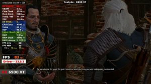 The Witcher 3 | 6900 XT 5950X | 4K ULTRA GRAPHICS