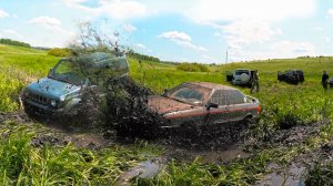 ЛЕГЕНДА AUDI QUATTRO НА OFFROAD против NISSAN, SUZUKI, MITSUBISHI, УАЗ, НИВА