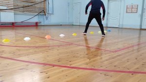 СКОРОСТЬ НОГ// ТОП 10 упражнений с ФИШКАМИ// Упражнения с фишками