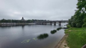 Псков в тумане. Pskov in the fog