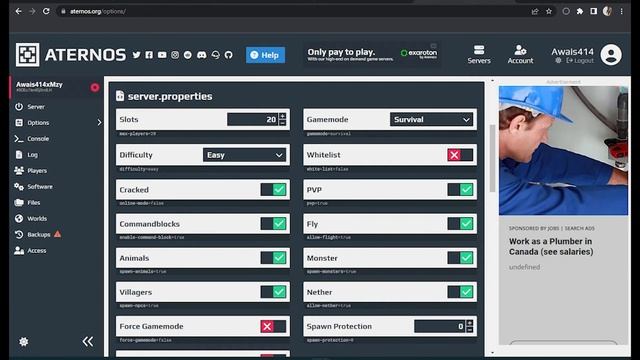 How to Fix Aternos Failed to Verify Username (Tlauncher 2023)