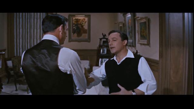 Gene Kelly dancing with Yves Montand in Let's Make Love (1960) смотреть онлайн