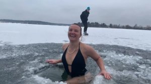 Купание в холодной воде