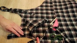 Как сшить тёплый сарафан без подкладки. Сарафан своими руками. Сарафан 2020г. Как пришить обтачку.