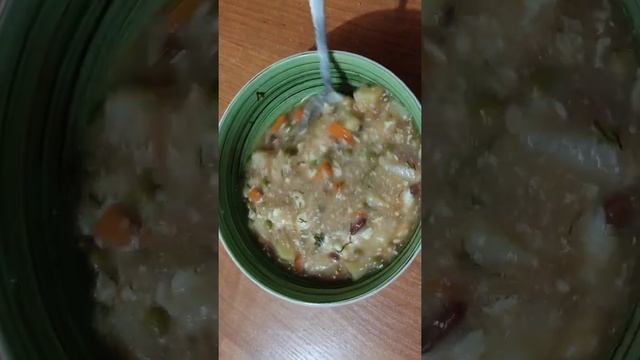 суп бедняков из того что было в холодильнике