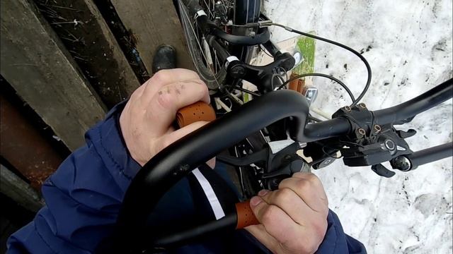 Обмотка на руль бабочка, мотаю. смотреть онлайн