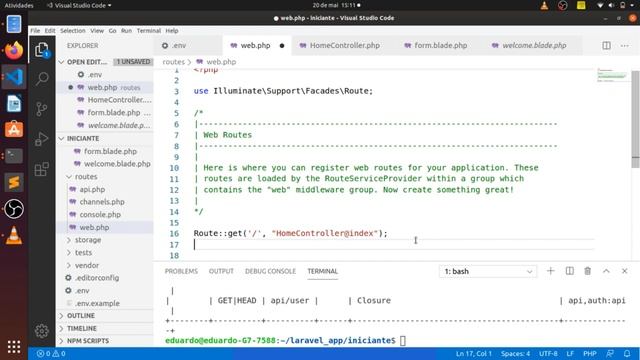 Introdução ao Laravel (Model, View, Controller) смотреть онлайн