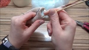 Каркасная кукла амигуруми крючком. Часть 3.