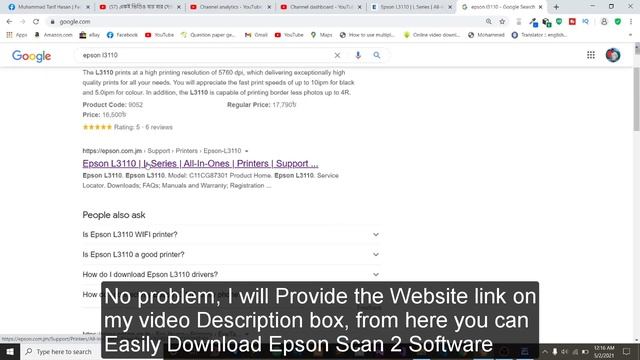 How to Download Epson Scan 2 Software For Epson L3110 Scanner | Epson Printer Drivers & Utilities смотреть онлайн