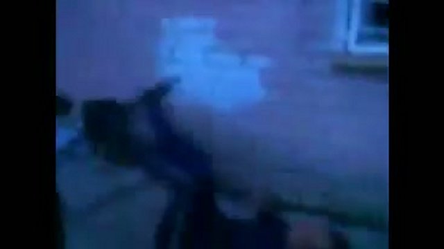 Жестоко вырубил