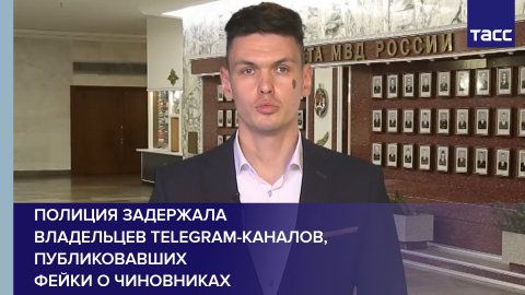 Полиция задержала владельцев Telegram-каналов, публиковавших фейки о чиновниках