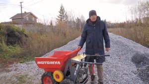 ТАЧКА ПРОТИВ МОТОМУЛА! Механизация ландшафтных работ.