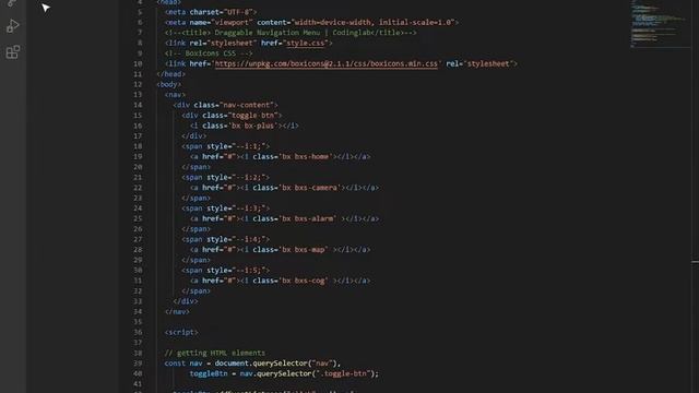 Draggable Circular Navigation Menu Program { #Html  #Css  #Javascript } CODE -- #TSONLINETUCHPRO