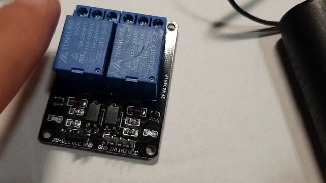 Arduino. Переделка реле с общего плюса на общий минус. смотреть онлайн