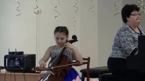 Pesenka Baklanovoi-виолончель выступление