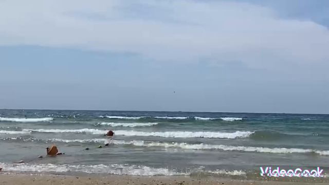 Анапа. Пляж "Золотые Пески" смотреть онлайн