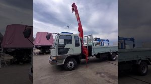 Обзор Hino Ranger,манипулятор, двигатель H07C, 1997 год на VL-AM.RU