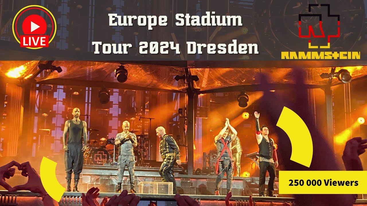Rammstein Live in Concert (Full show) I Feurerzone 18.05.2024 Dresden ...