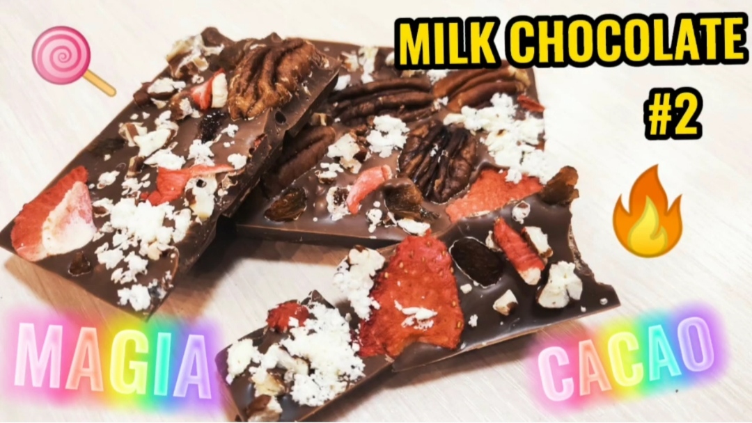 Орех пекан манго клубника ? МОЛОЧНЫЙ ШОКОЛАД ? смотреть онлайн