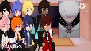 obey me react to mammon as cale henituse obey me&trash of the count's family totcf