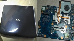 Оживление : Чищу, меняю термопасту и батарейку ноутбука Acer Aspire 5542G 303G25Mi