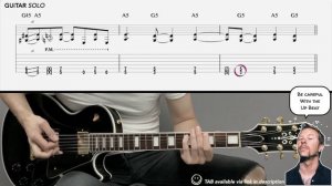 METALLICA - BREADFAN (Guitar cover with TAB | Lesson)