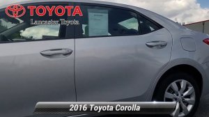 Certified 2016 Toyota Corolla LE, East Petersburg, PA U12800A