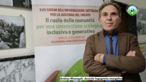 Greenaccord-Intervista ad Andrea Micangeli, docente Ingegneria energetica Università "Sapienza"