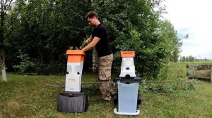 Садовый измельчитель веток STIHL GHE 140. Обзор