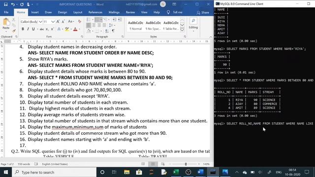 MYSQL QP || 12 COMPUTER SCIENCE QP SOLVED || CLASS 12 INFORMATICS PRACTICES || DATABASE MANAGEMENT
