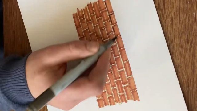 How to draw a brick wall with markers. Tips and tricks included. смотреть онлайн