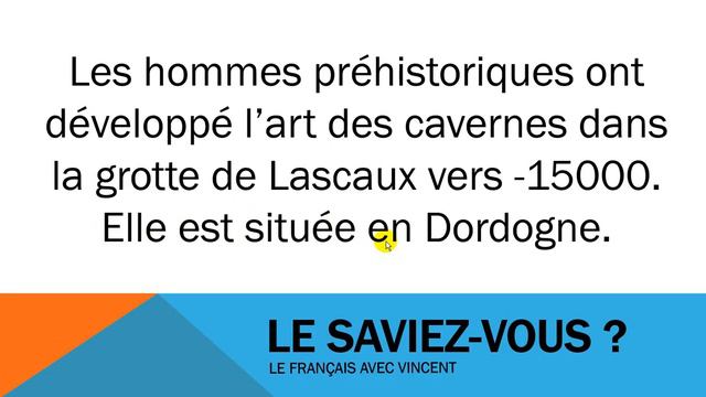 Французский язык для начинающих # Civilisation # La grotte de Lascaux смотреть онлайн