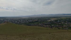 Бичура 27.05.24. Вид с горы от креста.