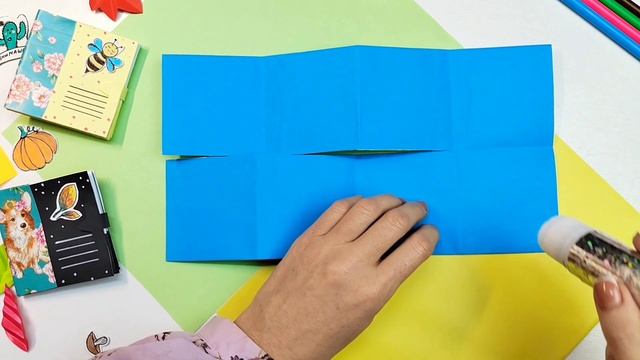 Мини СТИКЕРБУК для хранения наклеек и записок своими руками смотреть онлайн