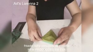 Desafio Art's Lorenna 2 e Val arteira (FLOR DE MARACUJÁ)