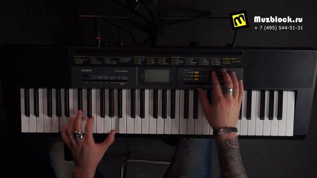 Синтезатор Casio CTK-2500, обзор, звук и функции смотреть онлайн