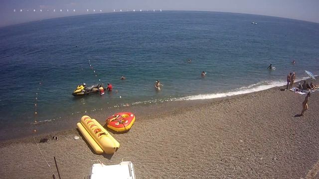 Вебкамера "Пляж Дубны". Запись 28.06.2018 14:00:03 смотреть онлайн