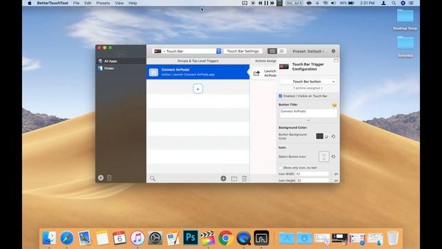 AirPods on the Touch Bar! (How to) смотреть онлайн