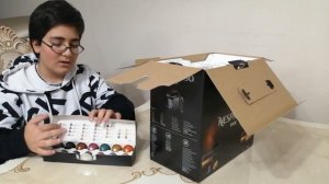 Nespresso c61 pixie titan kutu açılışı