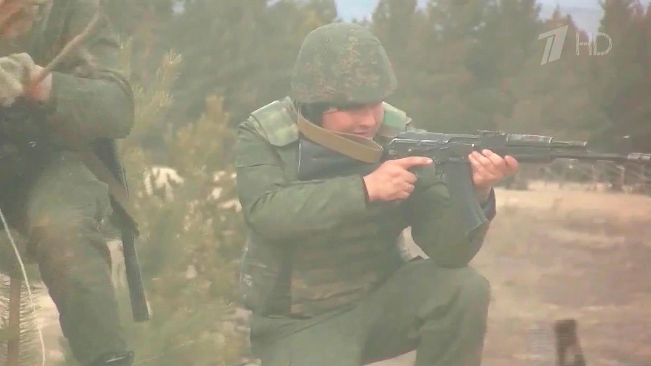 На полигонах Минобороны продолжаются тренировки резервистов