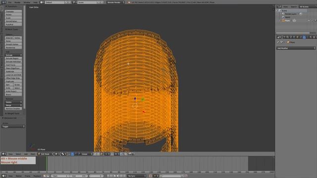 Кирпичная стена в Blender. БЫСТРО И ПРОСТО