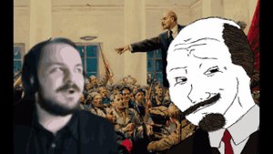 Жмиль смотрит про Октябрьскую Революцию