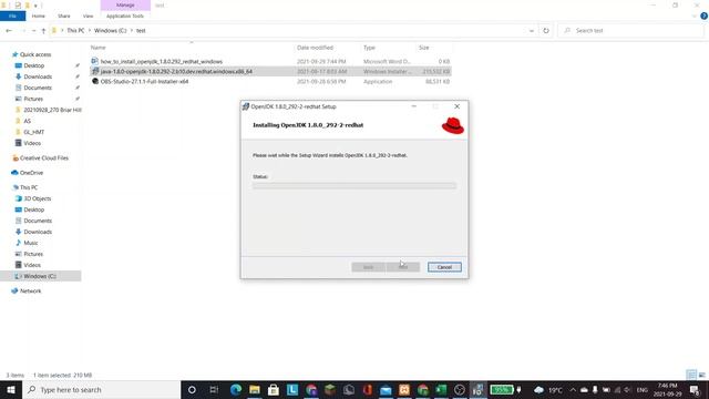 how_to_install_openjdk_1.8.0.292_redhat_windows