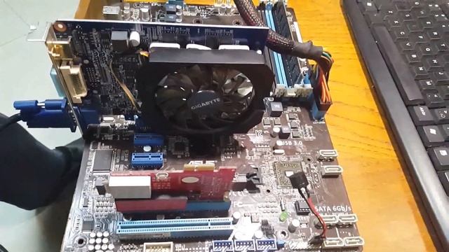 Замена северного моста на материнской плате Asus M5A97 смотреть онлайн