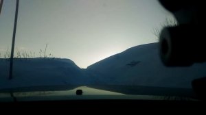 Паджеро 4 Pajero 4 (3 литра) подъем в снежную гору .