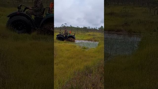 Вездеход Литл. Тест на болоте.(1)