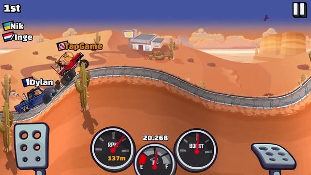 Hill Climb Racing 2 - Геймплей Прохождение Часть 4 смотреть онлайн
