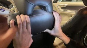 Volvo XC60 как снять подголовник